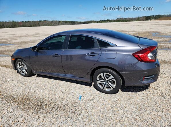 19XFC2F53HE015787 2017 HONDA CIVIC Серый Задняя левая четверть
