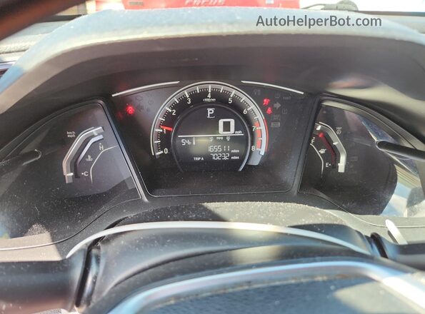19XFC2F53HE015787 2017 HONDA CIVIC Серый Вид щитка приборов
