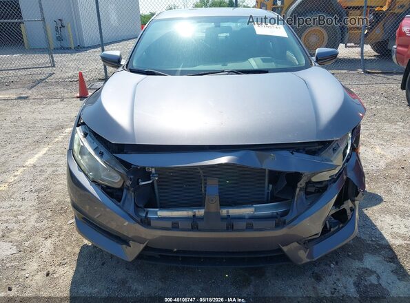 19XFC2F54GE051180 2016 HONDA CIVIC Gray Vista frontal