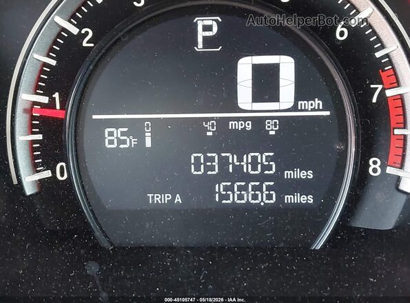 19XFC2F54GE051180 2016 HONDA CIVIC Gray 