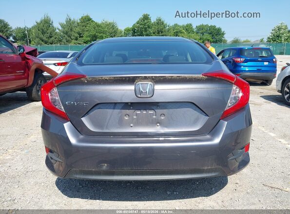 19XFC2F54GE051180 2016 HONDA CIVIC Gray 
