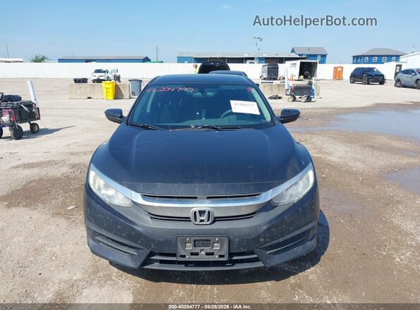 19XFC2F54HE030489 2017 HONDA CIVIC Black Սարքավորումների վահանակի տեսք