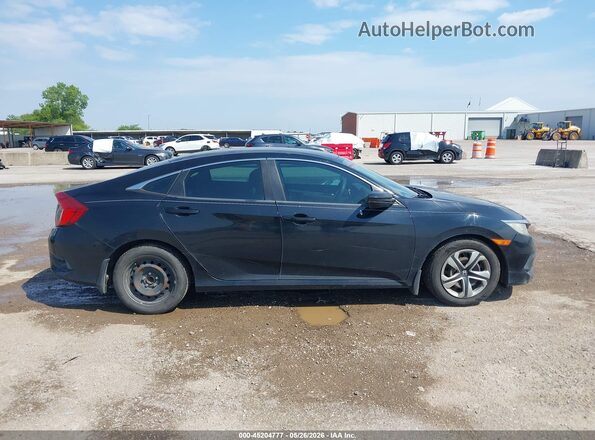19XFC2F54HE030489 2017 HONDA CIVIC Black Սալոնի հետևի տեսք