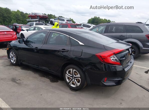 19XFC2F55GE038762 2016 HONDA CIVIC Black Задня ліва чверть