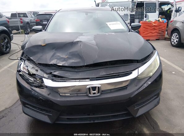 19XFC2F55GE038762 2016 HONDA CIVIC Black Вид спереду