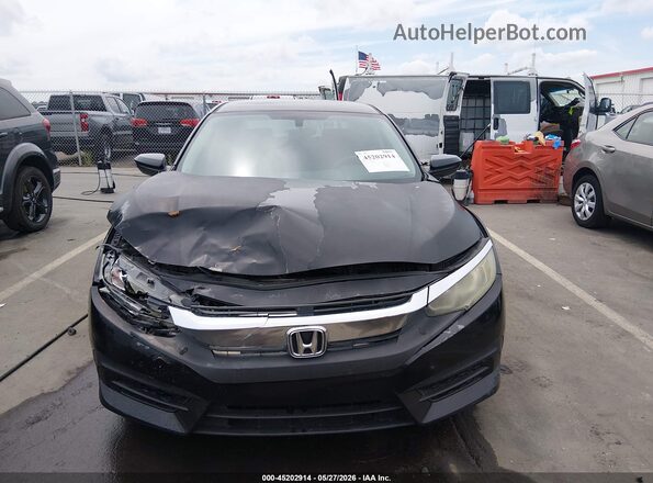 19XFC2F55GE038762 2016 HONDA CIVIC Black Вид щитка приладів