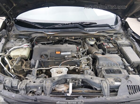 19XFC2F55GE038762 2016 HONDA CIVIC Black Вид ззаду