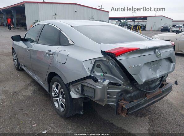 19XFC2F55HE019632 2017 HONDA CIVIC Gray Rear left