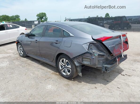 19XFC2F55HE049116 2017 HONDA CIVIC Gray Հետևի ձախ