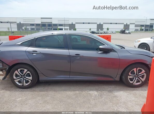 19XFC2F55HE049116 2017 HONDA CIVIC Gray Սալոնի հետևի տեսք