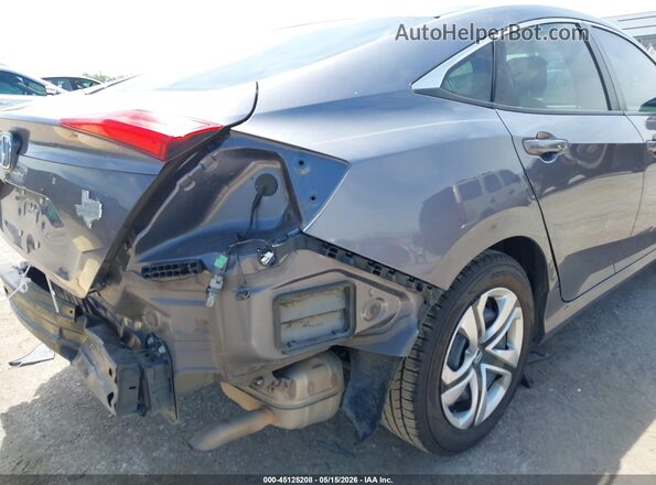 19XFC2F55HE049116 2017 HONDA CIVIC Gray Դիմացի տեսք