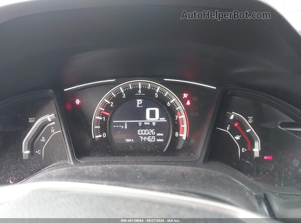 19XFC2F55HE224917 2017 HONDA CIVIC Silver Vista de los asientos traseros