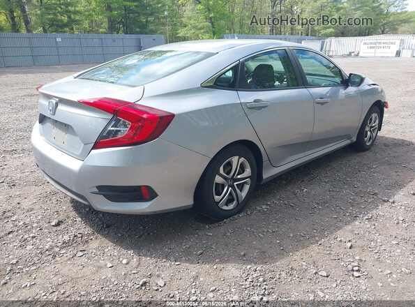 19XFC2F55HE224917 2017 HONDA CIVIC Silver Trasero derecho