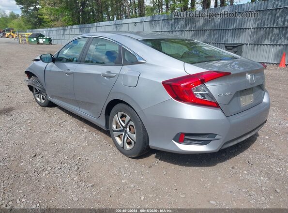 19XFC2F55HE224917 2017 HONDA CIVIC Silver Trasero izquierdo