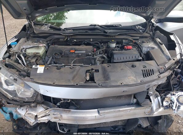 19XFC2F55HE224917 2017 HONDA CIVIC Silver Vista trasera