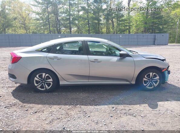 19XFC2F55HE224917 2017 HONDA CIVIC Silver Vista interior trasera