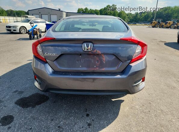 19XFC2F55JE042060 2018 HONDA CIVIC Gray Հետևի տեսք