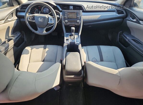 19XFC2F55JE042060 2018 HONDA CIVIC Gray Առջևի վահանակի տեսք