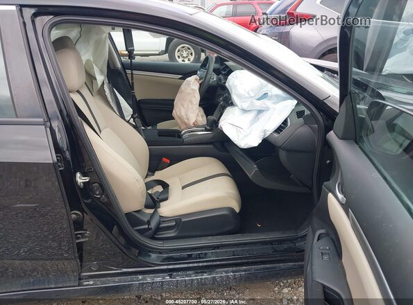 19XFC2F56GE042660 2016 HONDA CIVIC Black Front interior view