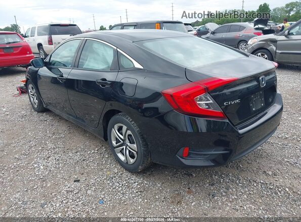 19XFC2F56GE042660 2016 HONDA CIVIC Black Rear left