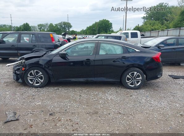 19XFC2F56GE042660 2016 HONDA CIVIC Black Rear interior view