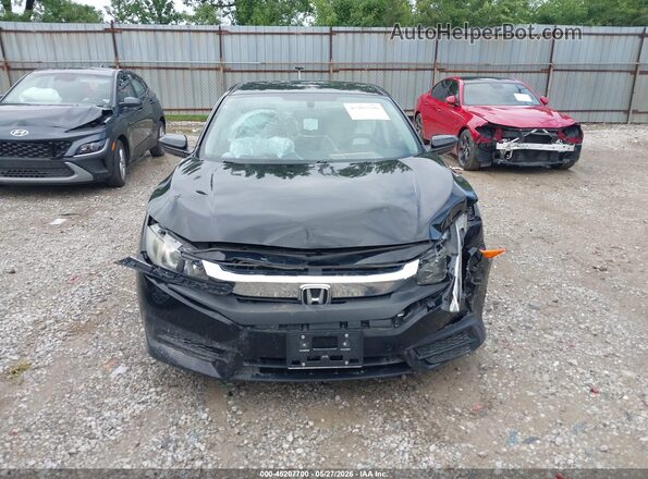 19XFC2F56GE042660 2016 HONDA CIVIC Black Dashboard view