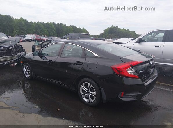 19XFC2F56GE076081 2016 HONDA CIVIC Черный Задняя левая четверть