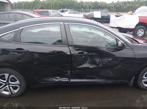 19XFC2F56GE076081 2016 HONDA CIVIC Черный Вид спереди