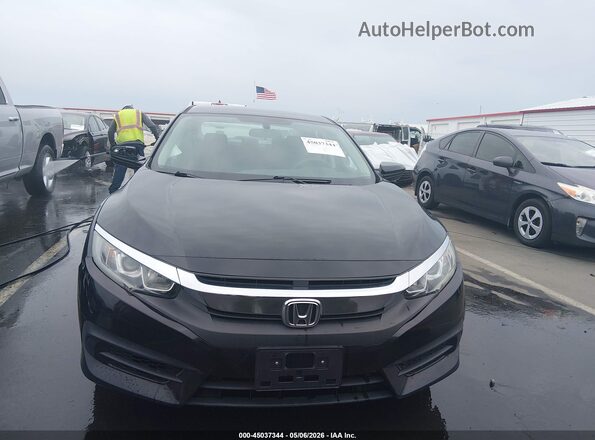 19XFC2F56GE076081 2016 HONDA CIVIC Черный Вид щитка приборов