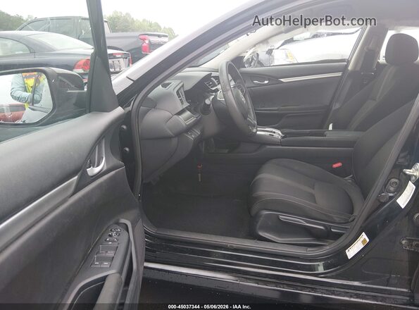 19XFC2F56GE076081 2016 HONDA CIVIC Черный Вид салона спереди