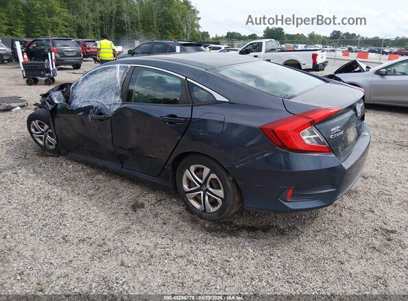 19XFC2F56GE209518 2016 HONDA CIVIC Gray Trasero izquierdo