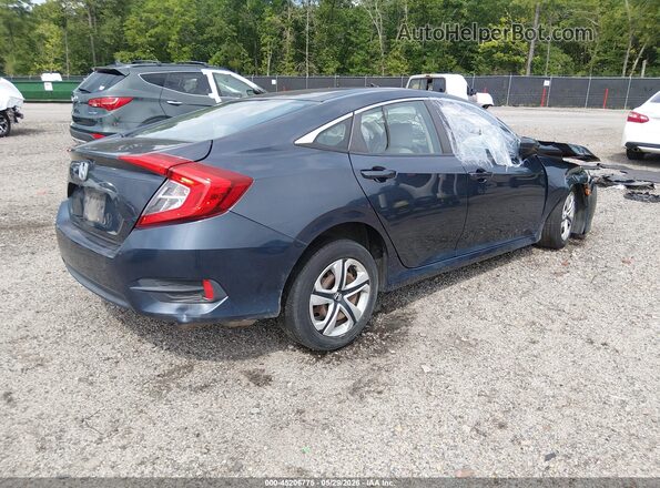 19XFC2F56GE209518 2016 HONDA CIVIC Gray Trasero derecho