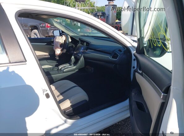 19XFC2F56HE032566 2017 HONDA CIVIC White წინა სალონის ხედი