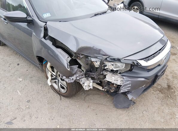 19XFC2F56HE219631 2017 HONDA CIVIC Gray Front view