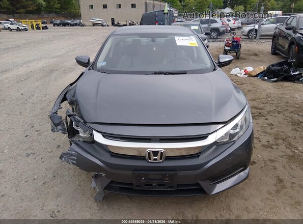 19XFC2F56HE219631 2017 HONDA CIVIC Gray Instrument cluster view