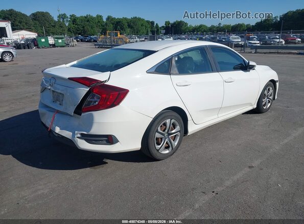 19XFC2F57GE221564 2016 HONDA CIVIC White Rear right