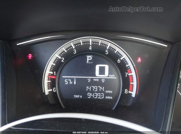 19XFC2F57GE221564 2016 HONDA CIVIC White 