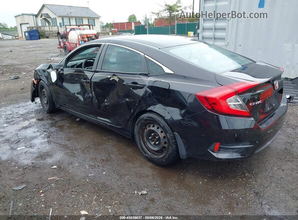 19XFC2F58GE006078 2016 HONDA CIVIC Черный Задняя левая четверть