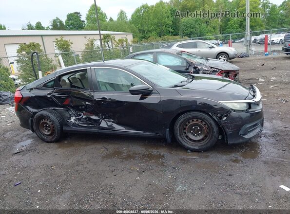19XFC2F58GE006078 2016 HONDA CIVIC Черный Вид задней части салона