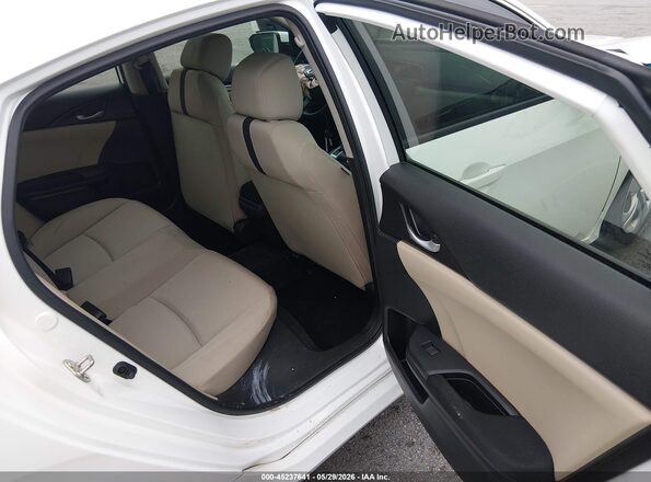 19XFC2F58HE048428 2017 HONDA CIVIC White VIN კოდის სტიკერის ხედი