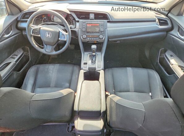 19XFC2F58JE006265 2018 HONDA CIVIC Black წინა პანელის ხედი