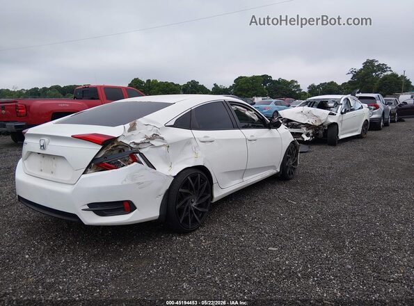 19XFC2F59GE089178 2016 HONDA CIVIC White Trasero derecho