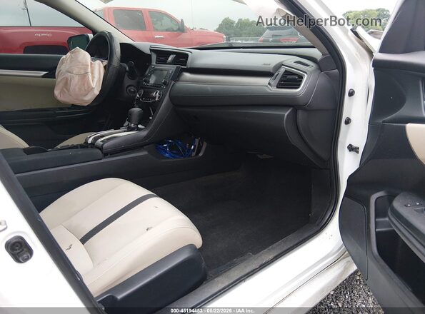 19XFC2F59GE089178 2016 HONDA CIVIC White Vista interior delantera