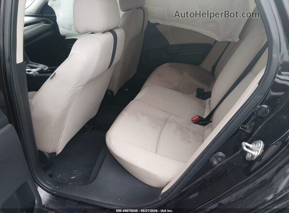 19XFC2F59GE095661 2016 HONDA CIVIC Black Vista de la etiqueta del VIN