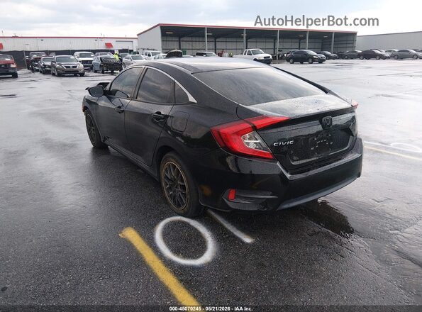 19XFC2F59GE095661 2016 HONDA CIVIC Black Trasero izquierdo