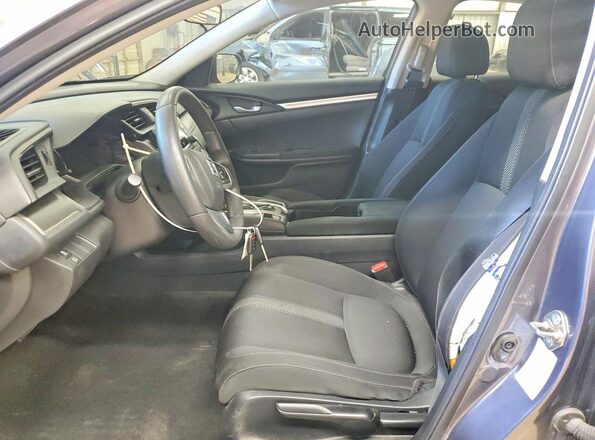 19XFC2F59GE216544 2016 HONDA CIVIC Gray წინა სალონის ხედი