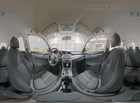 19XFC2F59GE216544 2016 HONDA CIVIC Gray VIN კოდის სტიკერის ხედი