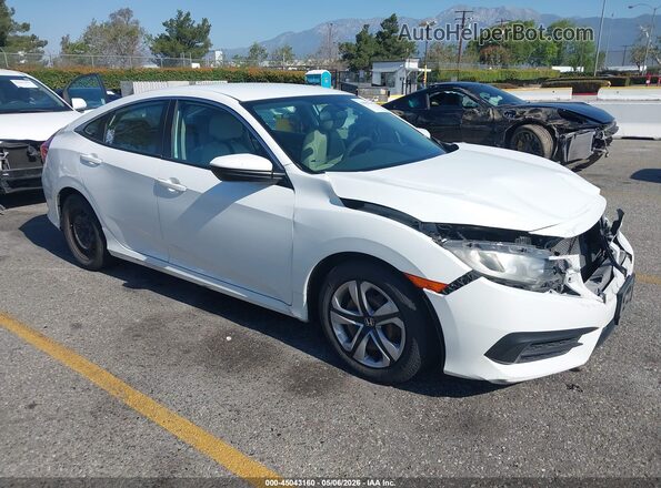 19XFC2F59GE223249 2016 HONDA CIVIC White 