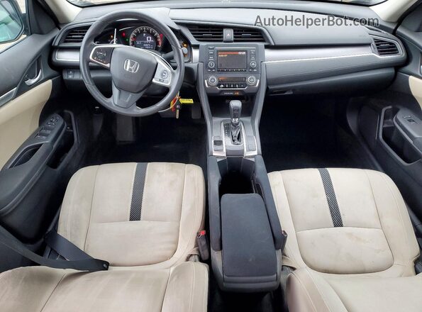 19XFC2F59GE241573 2016 HONDA CIVIC Black Вид панелі приладів