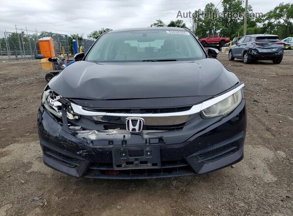 19XFC2F59GE241573 2016 HONDA CIVIC Black Вид спереду